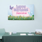 Butterfly Birthday Party Spandoek (Beurs)