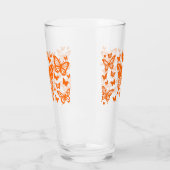 Butterfly Blessing in Sinaasappel Glas (Links)