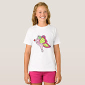 Butterfly Blossom Heart T-shirt (Voorkant volledig)
