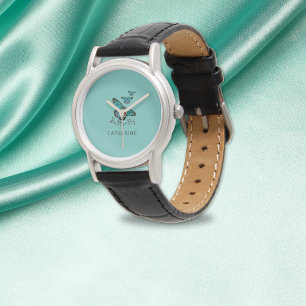 Butterfly Blue eWatch Horloge