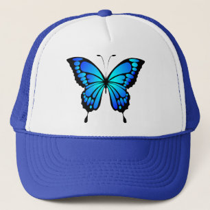 Butterfly Blue Insect Illustration-20284 T-shirt Trucker Pet