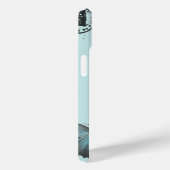  Butterfly blue Paris Effiel Tower Case-Mate iPhone Case (Achterkant / Rechts)