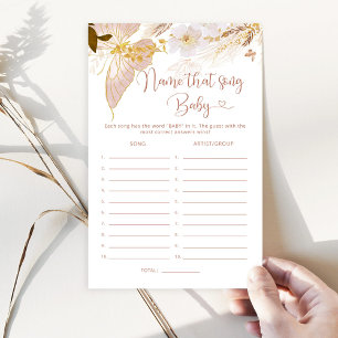 Butterfly boho baby shower naam dat liedje baby