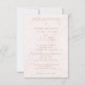 Butterfly Botanical Funeral Loved One Deceased Kaart (Achterkant)