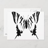Butterfly Briefkaart (Voorkant / Achterkant)