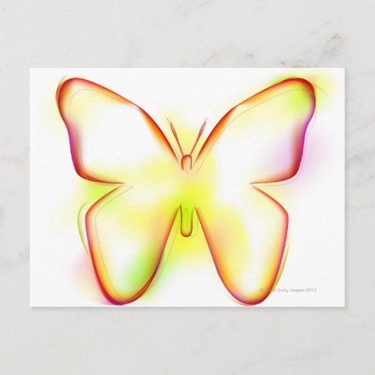 Butterfly Briefkaart (Voorkant)