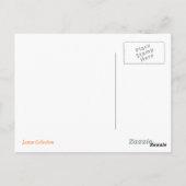 Butterfly Briefkaart (Achterkant)