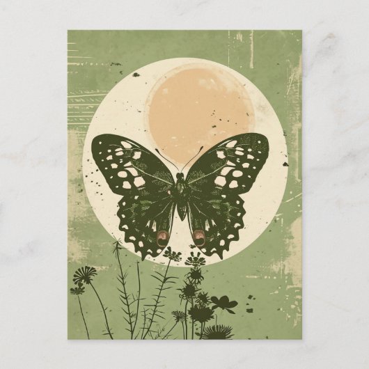 Butterfly Briefkaart (Voorkant)