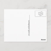 Butterfly-Briefkaart / Citaat Briefkaart (Achterkant)