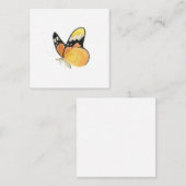 Butterfly-briefkaart Notitiekaartje (Voorkant / Achterkant)