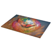 Butterfly Bubble Snijplank (Hoek)