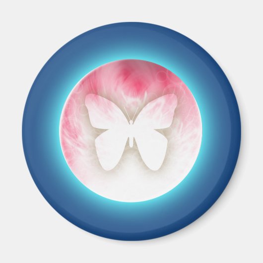 Butterfly Bubbles Magneet (Voorkant)