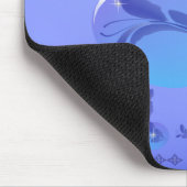 Butterfly Bubbles Mousepad Muismat (Hoek)