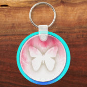 Butterfly Bubbles Sleutelhanger (Voorkant)
