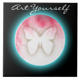 Butterfly Bubbles Tegeltje