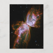 Butterfly / Bug Nebula (Hubble Telescope) Briefkaart (Voorkant)