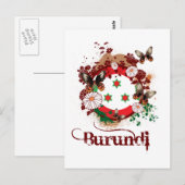 Butterfly Burundi Briefkaart (Voorkant / Achterkant)
