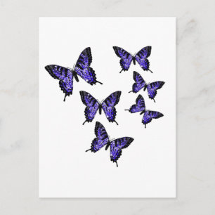 Butterfly Butterflies Briefkaart