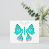 Butterfly Butterflies Kinder stuks Briefkaart (Staand voorkant)