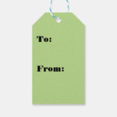 Butterfly Cadeaulabel (Achterkant)