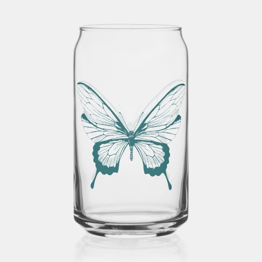 Butterfly Can Glass (Recto)