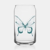 Butterfly Can Glass (Verso)