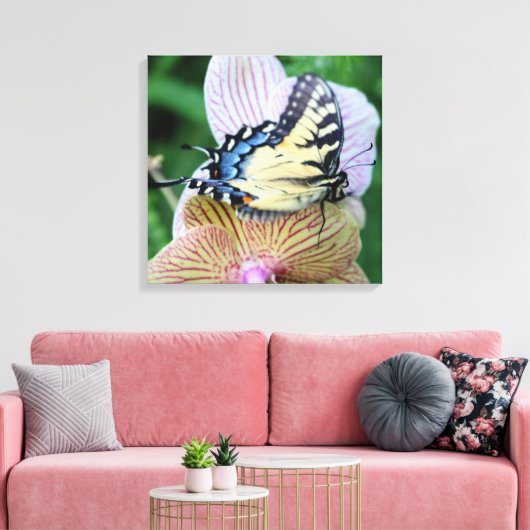 Butterfly Canvas Afdruk (Insitu (Woonkamer))
