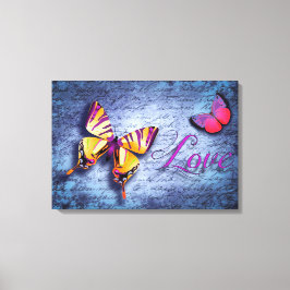 Butterfly Canvas Afdruk