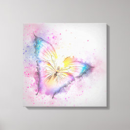 Butterfly Canvas Afdruk