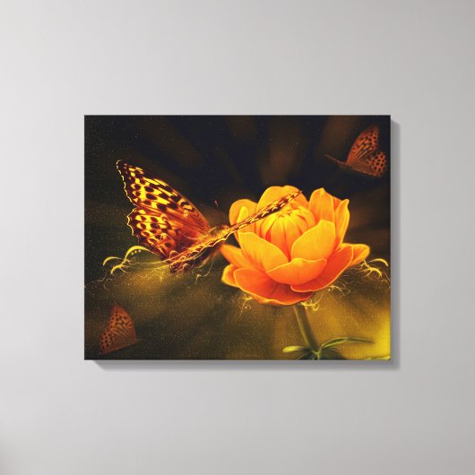 Butterfly Canvas Afdruk (Voorkant)