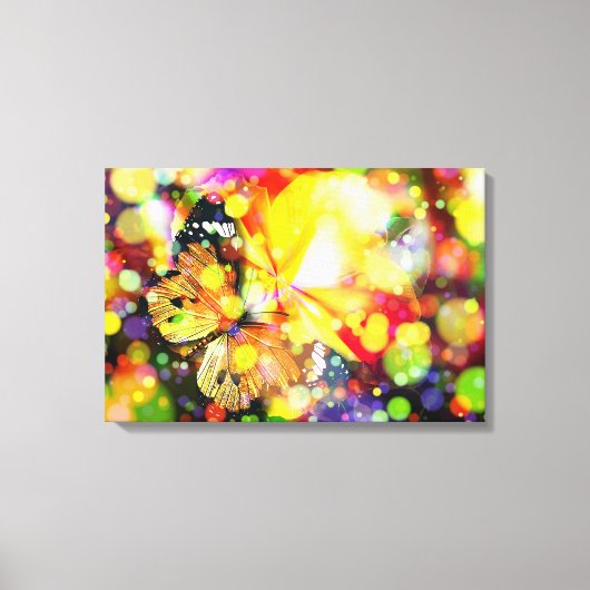 Butterfly Canvas Afdruk (Voorkant)