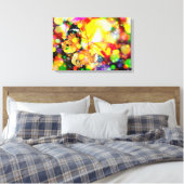 Butterfly Canvas Afdruk (Insitu (Slaapkamer))