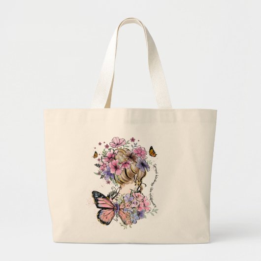 Butterfly Canvas tas (Voorkant)