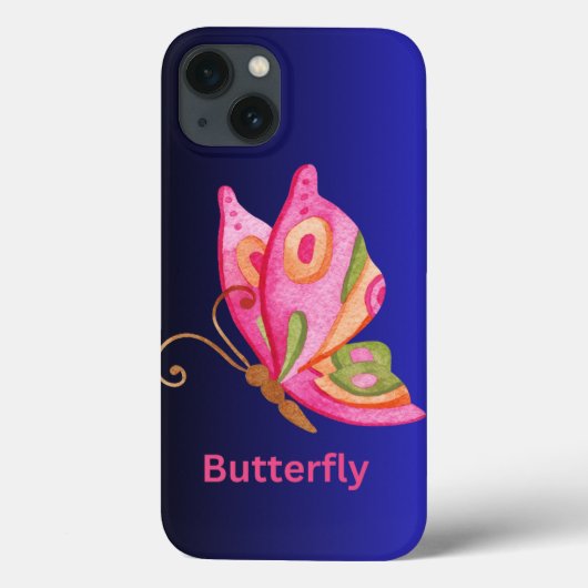 Butterfly Case-Mate iPhone Case (Achterkant)