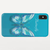 Butterfly Case-Mate iPhone Case (Achterkant (horizontaal))