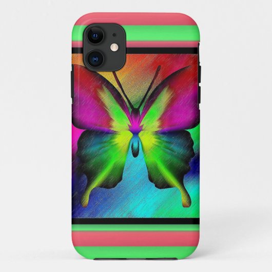 Butterfly Case-Mate iPhone Case (Achterkant)