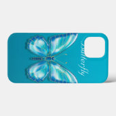 Butterfly Case-Mate iPhone Case (Achterkant (horizontaal))