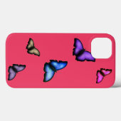 Butterfly Case-Mate iPhone Case (Achterkant (horizontaal))