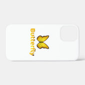 Butterfly Case-Mate iPhone Case (Achterkant (horizontaal))