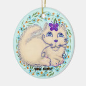 Butterfly Cat Ornament (Links)