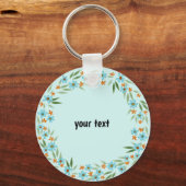 Butterfly Cat Sleutelhanger (Achterkant)