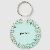 Butterfly Cat Sleutelhanger (Achterkant)