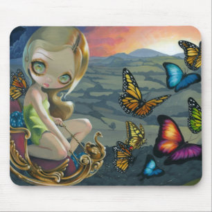 "Butterfly Chariot" Mousepad Muismat