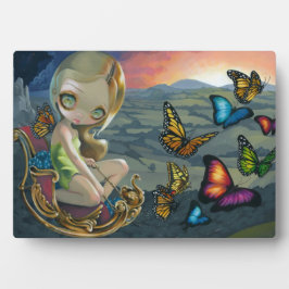 "Butterfly Chariot" Plaque Fotoplaat