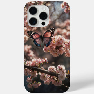 Butterfly Cherry Blossom Floral iPhone hoesjes