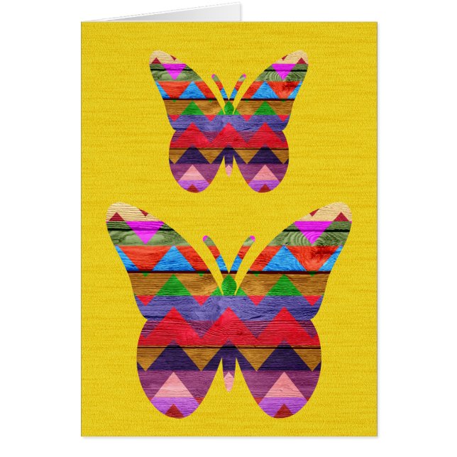 Butterfly Chevron Pattern (Voorkant)