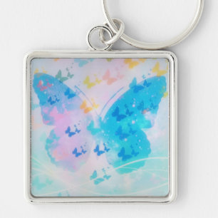 Butterfly Cloud Chain Sleutelhanger