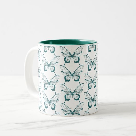 Butterfly Coffee Mug (Devant gauche)