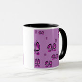 BUTTERFLY COFFEE MUGS - DESIGNER KITCHEN-DESIGN MOK (Voorkant rechts)