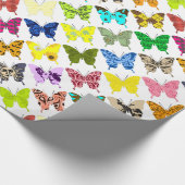Butterfly Collage Cadeaupapier (Hoek)